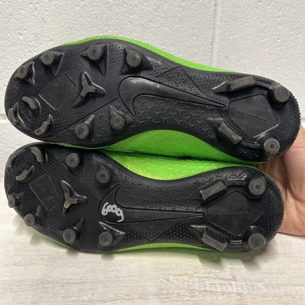 Nike CD4062-306 Jr Phantom VSN 2 Elite DF FG/MG Green/Black 5y Womens 6.5